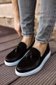 CH002 Loafer Pelle Erkek Günlük Bağcıksız Corcik Cilt Süet Klasik Ayakkabı CBT - Siyah Erkek Ayakkabı CH002 Loafer Pelle Erkek Günlük Bağcıksız Corcik Cilt Süet Klasik Ayakkabı CBT - Siyah – Chekich Erkek Ayakkabı