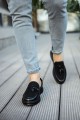 CH002 Loafer Pelle Erkek Günlük Bağcıksız Corcik Cilt Süet Klasik Ayakkabı CST - Siyah Erkek Ayakkabı CH002 Loafer Pelle Erkek Günlük Bağcıksız Corcik Cilt Süet Klasik Ayakkabı CST - Siyah – Chekich Erkek Ayakkabı