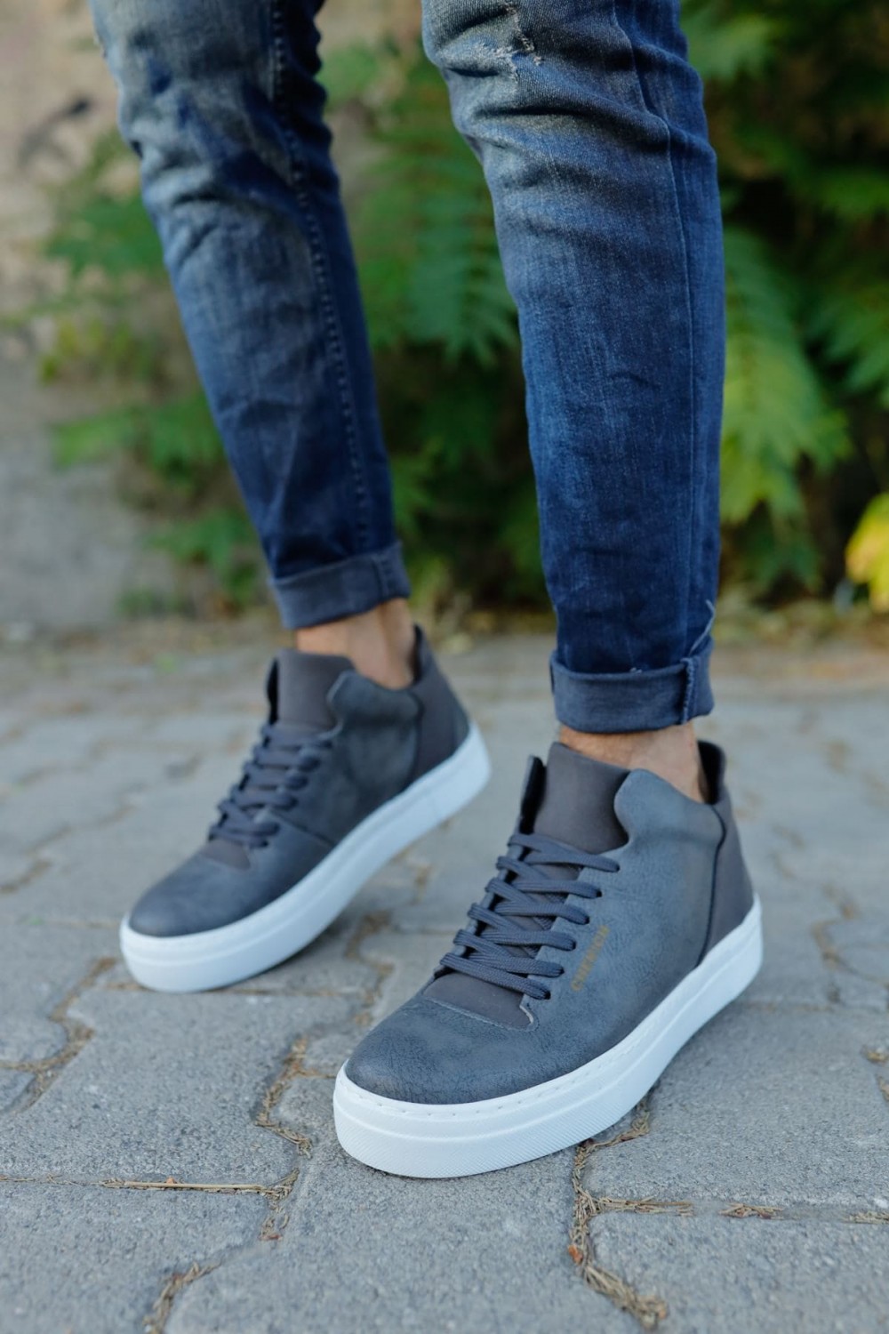 CH004 Hide Erkek Günlük Bağcıklı Cilt Spor Sneaker Ayakkabı CBT - Antrasit Erkek Ayakkabı CH004 Hide Erkek Günlük Bağcıklı Cilt Spor Sneaker Ayakkabı CBT - Antrasit – Chekich Erkek Ayakkabı
