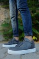 CH004 Hide Erkek Günlük Bağcıklı Cilt Spor Sneaker Ayakkabı CBT - Antrasit Erkek Ayakkabı CH004 Hide Erkek Günlük Bağcıklı Cilt Spor Sneaker Ayakkabı CBT - Antrasit – Chekich Erkek Ayakkabı