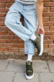 CH004 Hide Erkek Günlük Bağcıklı Cilt Spor Sneaker Ayakkabı CBT - Haki Erkek Ayakkabı CH004 Hide Erkek Günlük Bağcıklı Cilt Spor Sneaker Ayakkabı CBT - Haki – Chekich Erkek Ayakkabı