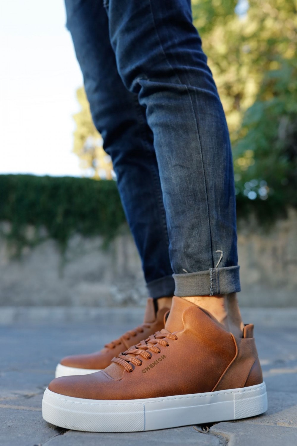 CH004 Hide Erkek Günlük Bağcıklı Cilt Spor Sneaker Ayakkabı CBT - Taba Erkek Ayakkabı CH004 Hide Erkek Günlük Bağcıklı Cilt Spor Sneaker Ayakkabı CBT - Taba – Chekich Erkek Ayakkabı