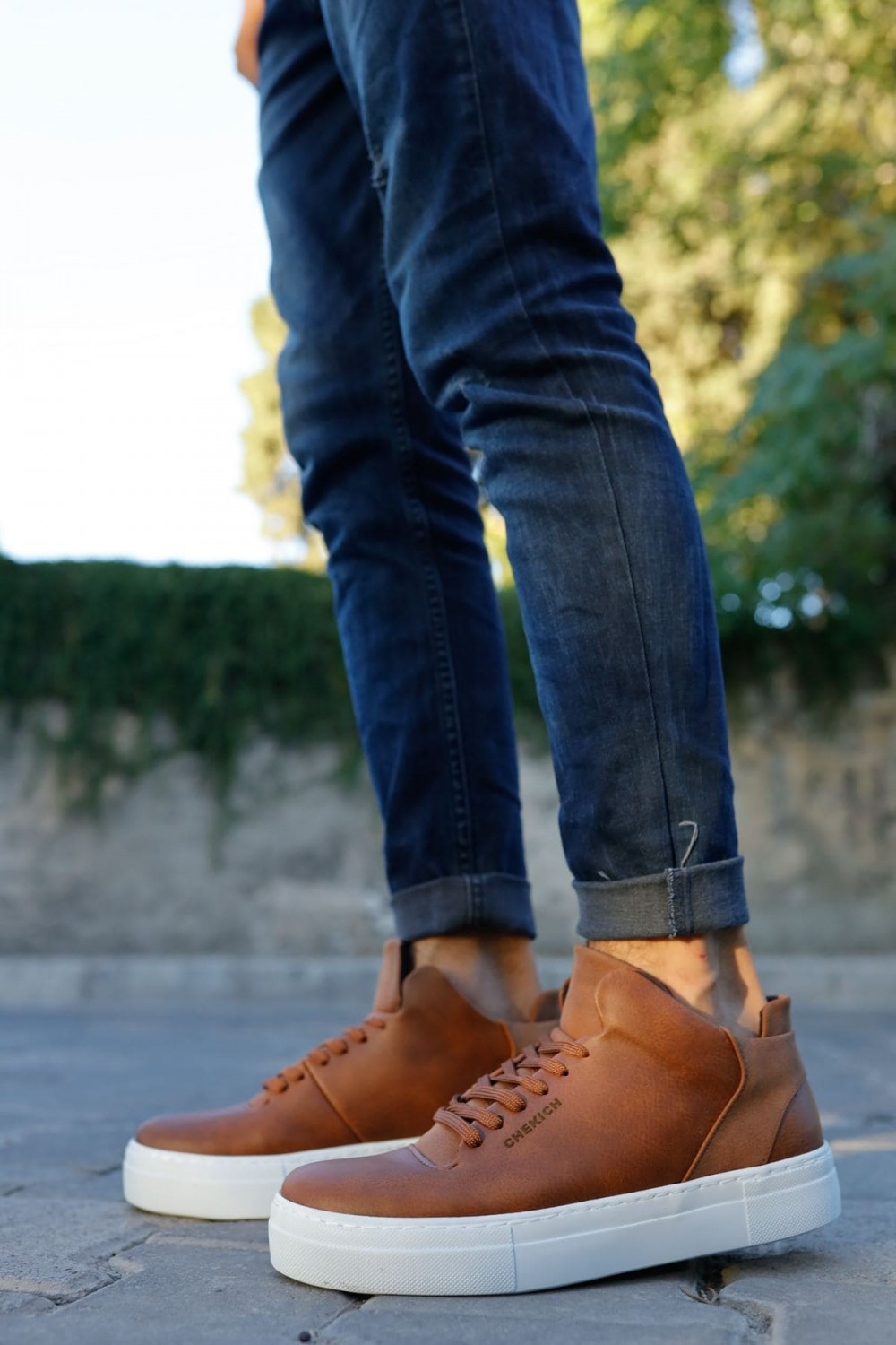 CH004 Hide Erkek Günlük Bağcıklı Cilt Spor Sneaker Ayakkabı CBT - Taba Erkek Ayakkabı CH004 Hide Erkek Günlük Bağcıklı Cilt Spor Sneaker Ayakkabı CBT - Taba – Chekich Erkek Ayakkabı