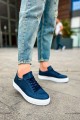 CH015 First Edition Erkek Günlük Bağcıklı Cilt Spor Sneaker Ayakkabı CBT - Lacivert Erkek Ayakkabı CH015 First Edition Erkek Günlük Bağcıklı Cilt Spor Sneaker Ayakkabı CBT - Lacivert – Chekich Erkek Ayakkabı