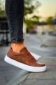 CH015 First Edition Erkek Günlük Bağcıklı Cilt Spor Sneaker Ayakkabı CBT - Taba Erkek Ayakkabı CH015 First Edition Erkek Günlük Bağcıklı Cilt Spor Sneaker Ayakkabı CBT - Taba – Chekich Erkek Ayakkabı