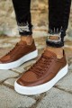 CH017 Pyramid Erkek Günlük Bağcıklı Cilt Spor Sneaker Ayakkabı CBT - Taba Erkek Ayakkabı CH017 Pyramid Erkek Günlük Bağcıklı Cilt Spor Sneaker Ayakkabı CBT - Taba – Chekich Erkek Ayakkabı