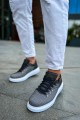 CH021 Favo Erkek Günlük Bağcıklı Cilt Spor Sneaker Ayakkabı CBT - Antrasit Erkek Ayakkabı CH021 Favo Erkek Günlük Bağcıklı Cilt Spor Sneaker Ayakkabı CBT - Antrasit – Chekich Erkek Ayakkabı