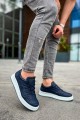 CH040 C - Rey Erkek Günlük Bağcıklı Cilt Spor Sneaker Ayakkabı CBT - Lacivert Erkek Ayakkabı CH040 C - Rey Erkek Günlük Bağcıklı Cilt Spor Sneaker Ayakkabı CBT - Lacivert – Chekich Erkek Ayakkabı