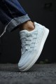 CH040 C - Rey Erkek Günlük Bağcıklı Hakiki Deri Spor Sneaker Ayakkabı DBT - Beyaz Erkek Ayakkabı CH040 C - Rey Erkek Günlük Bağcıklı Hakiki Deri Spor Sneaker Ayakkabı DBT - Beyaz – Chekich Erkek Ayakkabı
