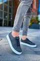 CH043 Cowien Erkek Günlük Bağcıklı Cilt Spor Sneaker Ayakkabı CBT - Antrasit Erkek Ayakkabı CH043 Cowien Erkek Günlük Bağcıklı Cilt Spor Sneaker Ayakkabı CBT - Antrasit – Chekich Erkek Ayakkabı