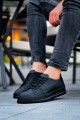 CH043 Cowien Erkek Günlük Bağcıklı Cilt Spor Sneaker Ayakkabı CST - Siyah Erkek Ayakkabı CH043 Cowien Erkek Günlük Bağcıklı Cilt Spor Sneaker Ayakkabı CST - Siyah – Chekich Erkek Ayakkabı