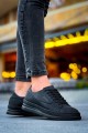 CH043 Cowien Erkek Günlük Bağcıklı Cilt Spor Sneaker Ayakkabı CST - Siyah Erkek Ayakkabı CH043 Cowien Erkek Günlük Bağcıklı Cilt Spor Sneaker Ayakkabı CST - Siyah – Chekich Erkek Ayakkabı