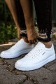 CH063 Star - X Erkek Günlük Bağcıklı Cilt Spor Sneaker Ayakkabı CBT - Beyaz Erkek Ayakkabı CH063 Star - X Erkek Günlük Bağcıklı Cilt Spor Sneaker Ayakkabı CBT - Beyaz – Chekich Erkek Ayakkabı
