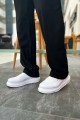 CH075 Signature Erkek Günlük Bağcıklı Cilt Spor Sneaker Ayakkabı CBT - Beyaz Erkek Ayakkabı CH075 Signature Erkek Günlük Bağcıklı Cilt Spor Sneaker Ayakkabı CBT - Beyaz – Chekich Erkek Ayakkabı