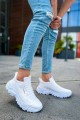 CH089 Low Top Lace Up Erkek Günlük Bağcıklı Cilt Spor Sneaker Ayakkabı CBT - Beyaz Erkek Ayakkabı CH089 Low Top Lace Up Erkek Günlük Bağcıklı Cilt Spor Sneaker Ayakkabı CBT - Beyaz – Chekich Erkek Ayakkabı
