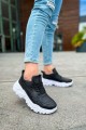 CH089 Low Top Lace Up Erkek Günlük Bağcıklı Cilt Spor Sneaker Ayakkabı CBT - Siyah Erkek Ayakkabı CH089 Low Top Lace Up Erkek Günlük Bağcıklı Cilt Spor Sneaker Ayakkabı CBT - Siyah – Chekich Erkek Ayakkabı
