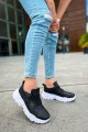 CH089 Low Top Lace Up Erkek Günlük Bağcıklı Cilt Spor Sneaker Ayakkabı CBT - Siyah Erkek Ayakkabı CH089 Low Top Lace Up Erkek Günlük Bağcıklı Cilt Spor Sneaker Ayakkabı CBT - Siyah – Chekich Erkek Ayakkabı