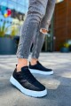 CH105 Cronus Erkek Günlük Bağcıklı Cilt Spor Sneaker Ayakkabı CBT - Siyah Erkek Ayakkabı CH105 Cronus Erkek Günlük Bağcıklı Cilt Spor Sneaker Ayakkabı CBT - Siyah – Chekich Erkek Ayakkabı