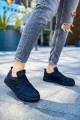 CH105 Cronus Erkek Günlük Bağcıklı Cilt Spor Sneaker Ayakkabı CST - Siyah Erkek Ayakkabı CH105 Cronus Erkek Günlük Bağcıklı Cilt Spor Sneaker Ayakkabı CST - Siyah – Chekich Erkek Ayakkabı