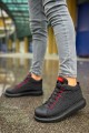 CH111 Milano Erkek Spor Günlük Bağcıklı Cilt Bot CST - Siyah/Kırmızı Erkek Ayakkabı CH111 Milano Erkek Spor Günlük Bağcıklı Cilt Bot CST - Siyah/Kırmızı – Chekich Erkek Ayakkabı
