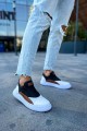 CH115 Literide Erkek Günlük Bağcıklı Cilt Spor Sneaker Ayakkabı CBT - Beyaz/Taba/Siyah Erkek Ayakkabı CH115 Literide Erkek Günlük Bağcıklı Cilt Spor Sneaker Ayakkabı CBT - Beyaz/Taba/Siyah – Chekich Erkek Ayakkabı