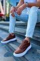 CH115 Literide Erkek Günlük Bağcıklı Cilt Spor Sneaker Ayakkabı CBT - Taba Erkek Ayakkabı CH115 Literide Erkek Günlük Bağcıklı Cilt Spor Sneaker Ayakkabı CBT - Taba – Chekich Erkek Ayakkabı