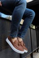 CH127 Loafer - X Erkek Günlük Bağcıksız Corcik Cilt Klasik Ayakkabı CBT - Taba – Chekich Erkek Ayakkabı