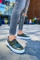 CH137 Parachute Erkek Günlük Bağcıksız Cırtlı Paraşüt Kumaş Spor Sneaker Ayakkabı PKBT - Haki Erkek Ayakkabı CH137 Parachute Erkek Günlük Bağcıksız Cırtlı Paraşüt Kumaş Spor Sneaker Ayakkabı PKBT - Haki – Chekich Erkek Ayakkabı