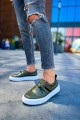 CH137 Parachute Erkek Günlük Bağcıksız Cırtlı Paraşüt Kumaş Spor Sneaker Ayakkabı PKBT - Haki Erkek Ayakkabı CH137 Parachute Erkek Günlük Bağcıksız Cırtlı Paraşüt Kumaş Spor Sneaker Ayakkabı PKBT - Haki – Chekich Erkek Ayakkabı