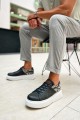 CH145 Sauerbergg Erkek Günlük Bağcıklı Cilt Spor Sneaker Ayakkabı CBT - Antrasit Erkek Ayakkabı CH145 Sauerbergg Erkek Günlük Bağcıklı Cilt Spor Sneaker Ayakkabı CBT - Antrasit – Chekich Erkek Ayakkabı