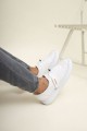 CH147 Dobeny Erkek Günlük Bağcıksız Cırtlı Cilt Spor Sneaker Ayakkabı CBT - Beyaz – Chekich Erkek Ayakkabı