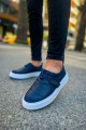 CH147 Dobeny Erkek Günlük Bağcıksız Cırtlı Cilt Spor Sneaker Ayakkabı CBT - Lacivert Erkek Ayakkabı CH147 Dobeny Erkek Günlük Bağcıksız Cırtlı Cilt Spor Sneaker Ayakkabı CBT - Lacivert – Chekich Erkek Ayakkabı