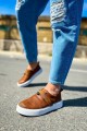 CH147 Dobeny Erkek Günlük Bağcıksız Cırtlı Cilt Spor Sneaker Ayakkabı CBT - Taba Erkek Ayakkabı CH147 Dobeny Erkek Günlük Bağcıksız Cırtlı Cilt Spor Sneaker Ayakkabı CBT - Taba – Chekich Erkek Ayakkabı