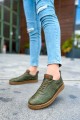 CH157 Retro Erkek Günlük Bağcıklı Krep Taban Cilt Spor Sneaker Ayakkabı CKT - Haki Erkek Ayakkabı CH157 Retro Erkek Günlük Bağcıklı Krep Taban Cilt Spor Sneaker Ayakkabı CKT - Haki – Chekich Erkek Ayakkabı