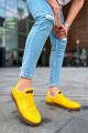 CH157 Retro Erkek Günlük Bağcıklı Krep Taban Cilt Spor Sneaker Ayakkabı CKT - Sarı Erkek Ayakkabı CH157 Retro Erkek Günlük Bağcıklı Krep Taban Cilt Spor Sneaker Ayakkabı CKT - Sarı – Chekich Erkek Ayakkabı