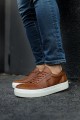 CH163 Optimum Erkek Günlük Bağcıklı Cilt Spor Sneaker Ayakkabı CBT - Taba Erkek Ayakkabı CH163 Optimum Erkek Günlük Bağcıklı Cilt Spor Sneaker Ayakkabı CBT - Taba – Chekich Erkek Ayakkabı