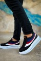 CH171 Ariaso Erkek Günlük Bağcıklı Cilt Spor Sneaker Ayakkabı CBT - Siyah Erkek Ayakkabı CH171 Ariaso Erkek Günlük Bağcıklı Cilt Spor Sneaker Ayakkabı CBT - Siyah – Chekich Erkek Ayakkabı