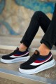 CH171 Ariaso Erkek Günlük Bağcıklı Cilt Spor Sneaker Ayakkabı CBT - Siyah Erkek Ayakkabı CH171 Ariaso Erkek Günlük Bağcıklı Cilt Spor Sneaker Ayakkabı CBT - Siyah – Chekich Erkek Ayakkabı