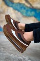 CH172 Ariasa Erkek Günlük Bağcıklı Cilt Spor Sneaker Ayakkabı CTT - Taba Erkek Ayakkabı CH172 Ariasa Erkek Günlük Bağcıklı Cilt Spor Sneaker Ayakkabı CTT - Taba – Chekich Erkek Ayakkabı