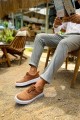 CH173 Velluto Erkek Günlük Bağcıklı Kadife Kumaş Spor Sneaker Ayakkabı KKBT - Taba Erkek Ayakkabı CH173 Velluto Erkek Günlük Bağcıklı Kadife Kumaş Spor Sneaker Ayakkabı KKBT - Taba – Chekich Erkek Ayakkabı