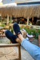 CH173 Velluto Erkek Günlük Bağcıklı Kadife Kumaş Spor Sneaker Ayakkabı KKST - Siyah – Chekich Erkek Ayakkabı