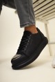 CH175 Mirror Erkek Günlük Bağcıklı Cilt Spor Sneaker Ayakkabı CST - Siyah Erkek Ayakkabı CH175 Mirror Erkek Günlük Bağcıklı Cilt Spor Sneaker Ayakkabı CST - Siyah – Chekich Erkek Ayakkabı