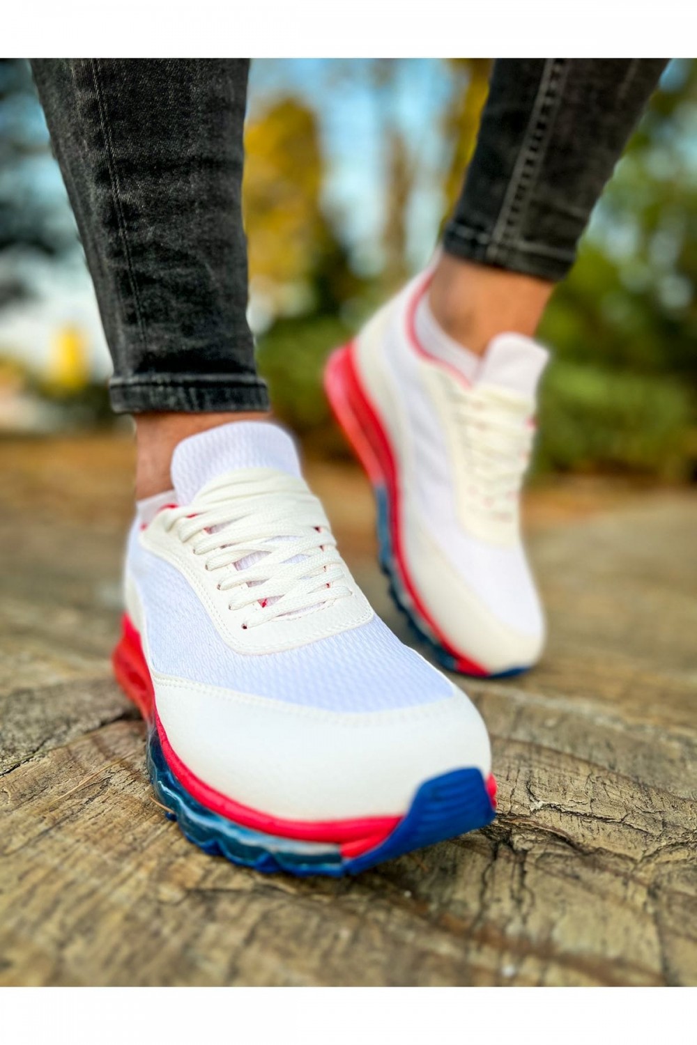 CH181 İpekyol Erkek Günlük Bağcıklı Cilt Triko Spor Sneaker Ayakkabı CTRT - Beyaz/Kırmızı Erkek Ayakkabı CH181 İpekyol Erkek Günlük Bağcıklı Cilt Triko Spor Sneaker Ayakkabı CTRT - Beyaz/Kırmızı – Chekich Erkek Ayakkabı