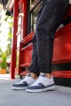 CH201 Hercules Erkek Günlük Bağcıklı Cilt Spor Sneaker Ayakkabı CBT - Beyaz/Antrasit Erkek Ayakkabı CH201 Hercules Erkek Günlük Bağcıklı Cilt Spor Sneaker Ayakkabı CBT - Beyaz/Antrasit – Chekich Erkek Ayakkabı