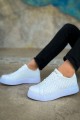 CH203 Maglieria Erkek Günlük Bağcıklı Cilt Spor Sneaker Ayakkabı CBT - Beyaz Erkek Ayakkabı CH203 Maglieria Erkek Günlük Bağcıklı Cilt Spor Sneaker Ayakkabı CBT - Beyaz – Chekich Erkek Ayakkabı