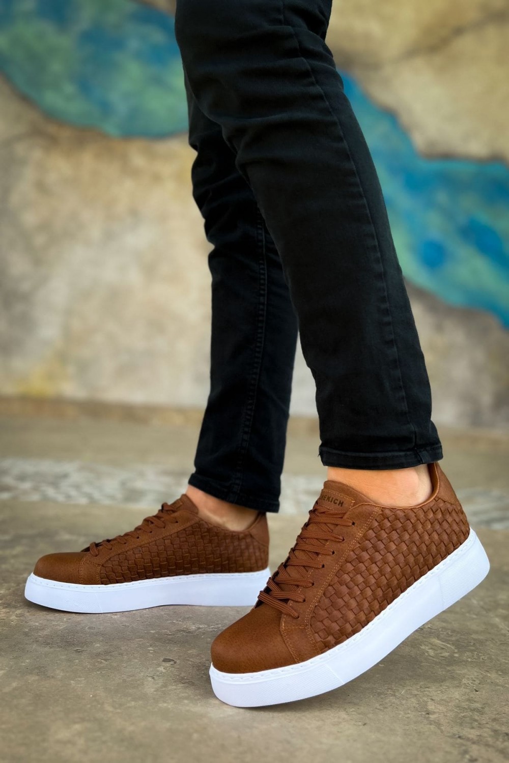 CH203 Maglieria Erkek Günlük Bağcıklı Cilt Spor Sneaker Ayakkabı CBT - Taba Erkek Ayakkabı CH203 Maglieria Erkek Günlük Bağcıklı Cilt Spor Sneaker Ayakkabı CBT - Taba – Chekich Erkek Ayakkabı