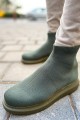 CH207 Maglieria - T Erkek Günlük Bağcıksız Triko Spor Sneaker Ayakkabı THT - Haki