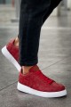 CH209 Vimini Erkek Günlük Bağcıklı Cilt Spor Sneaker Ayakkabı CBT - Kırmızı Erkek Ayakkabı CH209 Vimini Erkek Günlük Bağcıklı Cilt Spor Sneaker Ayakkabı CBT - Kırmızı – Chekich Erkek Ayakkabı