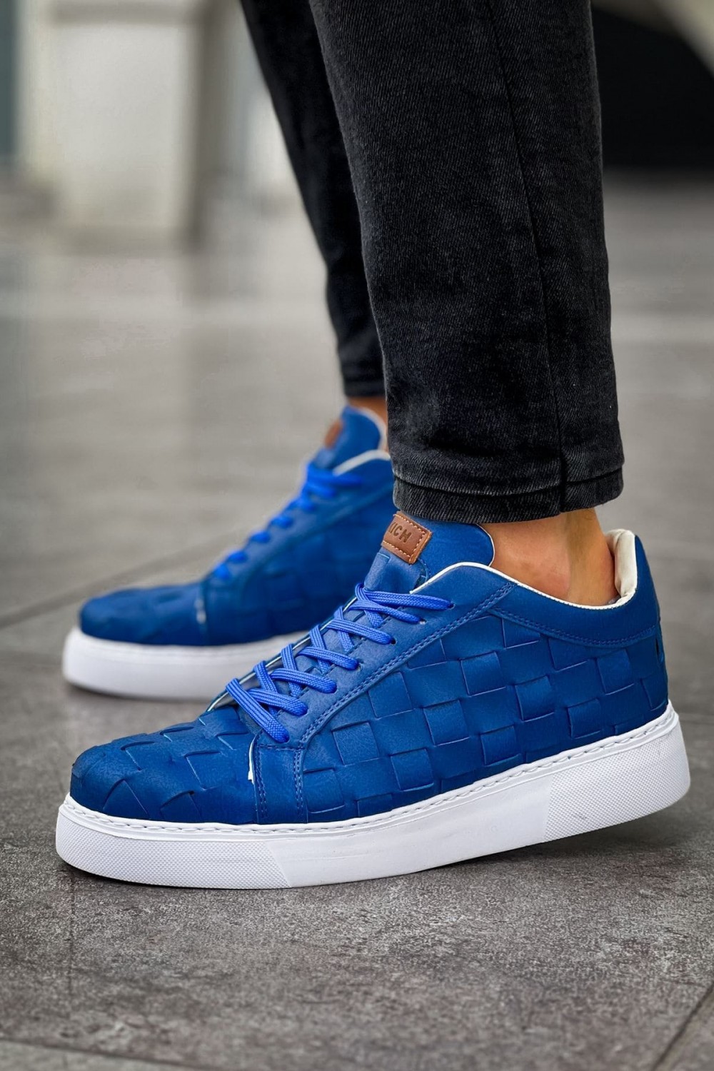 CH209 Vimini Erkek Günlük Bağcıklı Cilt Spor Sneaker Ayakkabı CBT - Mavi Erkek Ayakkabı CH209 Vimini Erkek Günlük Bağcıklı Cilt Spor Sneaker Ayakkabı CBT - Mavi – Chekich Erkek Ayakkabı