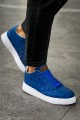 CH209 Vimini Erkek Günlük Bağcıklı Cilt Spor Sneaker Ayakkabı CBT - Mavi Erkek Ayakkabı CH209 Vimini Erkek Günlük Bağcıklı Cilt Spor Sneaker Ayakkabı CBT - Mavi – Chekich Erkek Ayakkabı